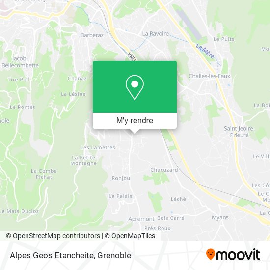 Alpes Geos Etancheite plan