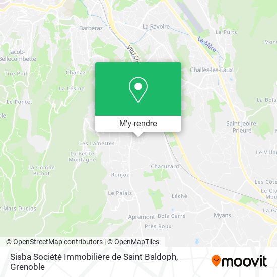 Sisba Société Immobilière de Saint Baldoph plan
