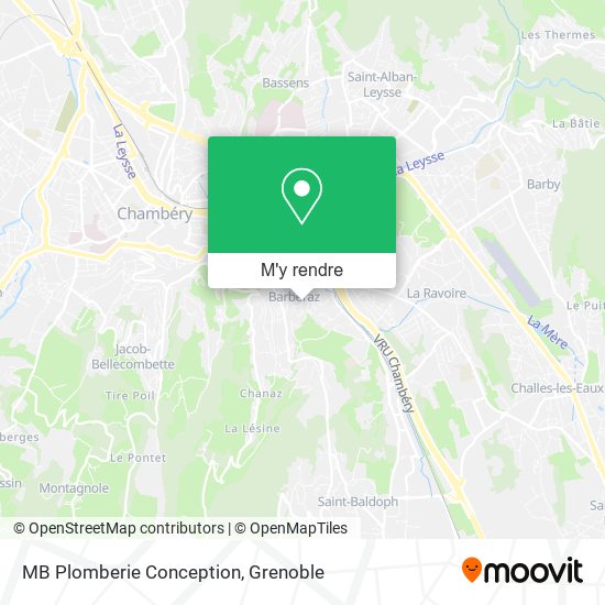MB Plomberie Conception plan