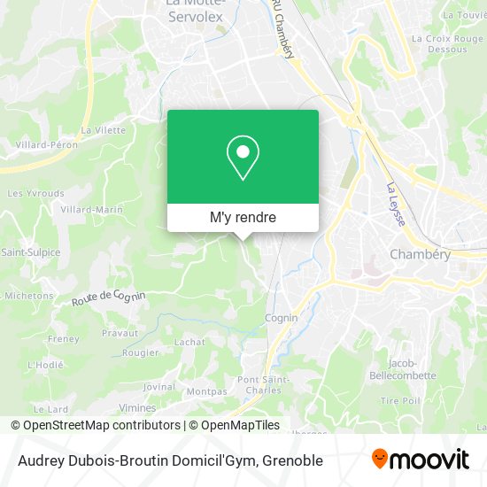Audrey Dubois-Broutin Domicil'Gym plan
