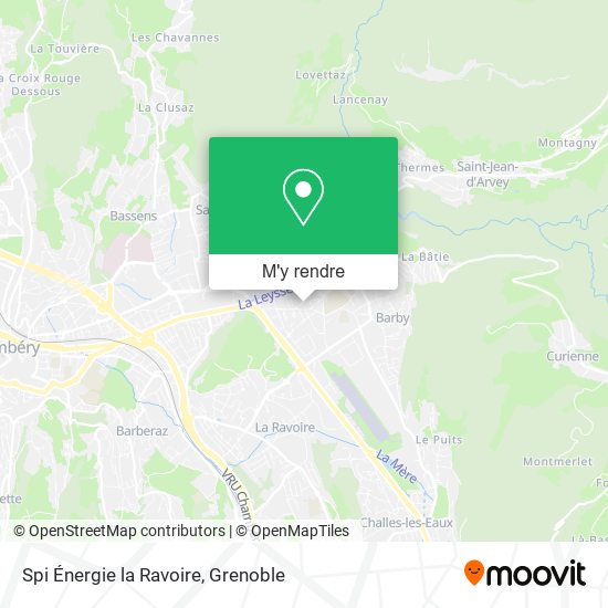 Spi Énergie la Ravoire plan