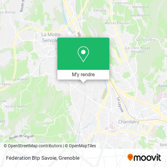 Fédération Btp Savoie plan