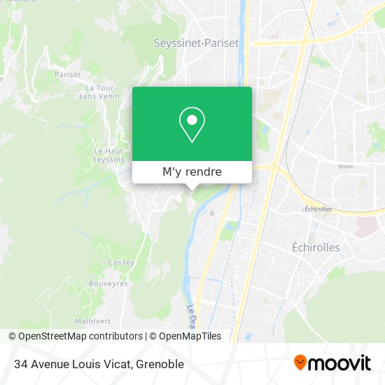 34 Avenue Louis Vicat plan