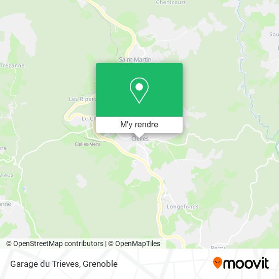 Garage du Trieves plan