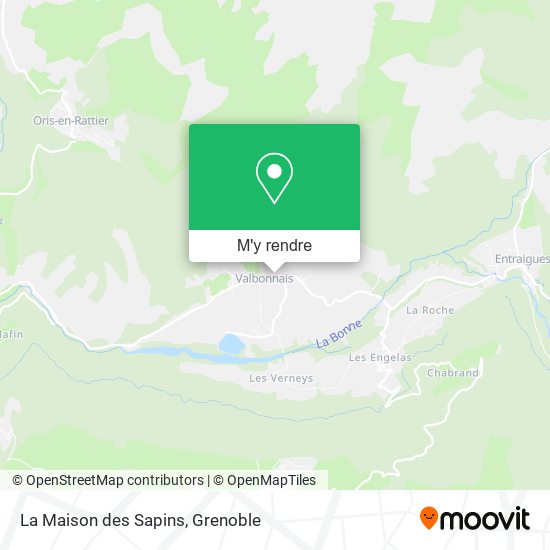 La Maison des Sapins plan