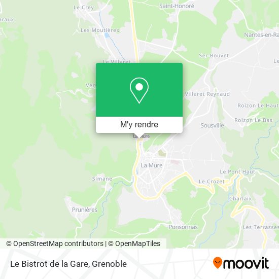Le Bistrot de la Gare plan