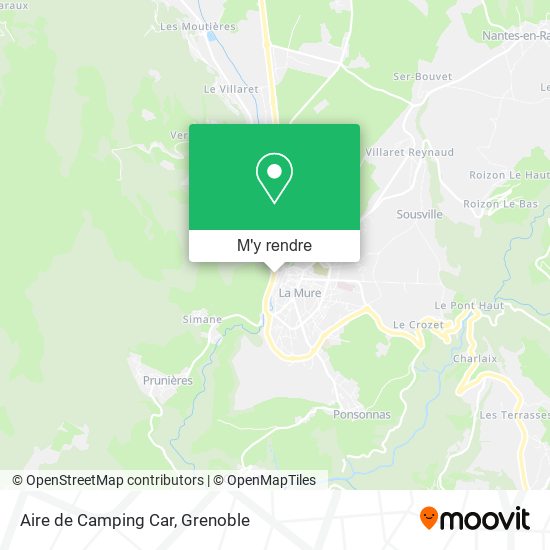 Aire de Camping Car plan