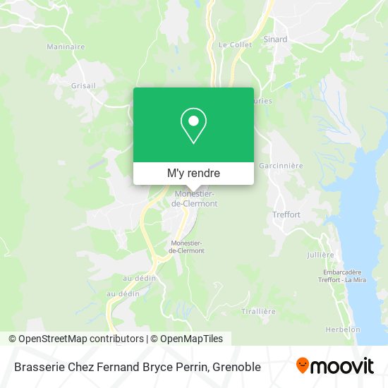 Brasserie Chez Fernand Bryce Perrin plan