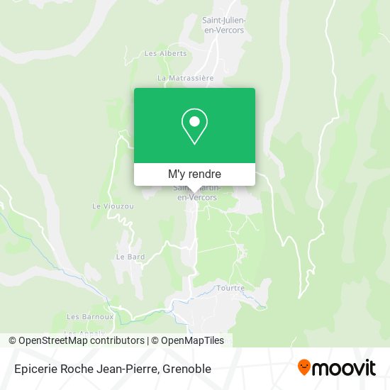 Epicerie Roche Jean-Pierre plan