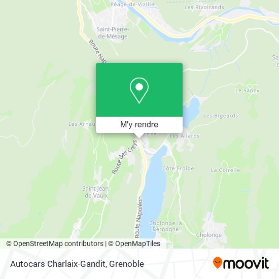 Autocars Charlaix-Gandit plan