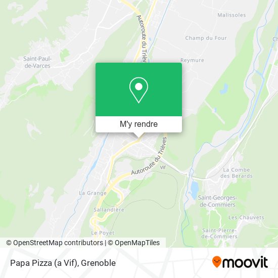 Papa Pizza (a Vif) plan