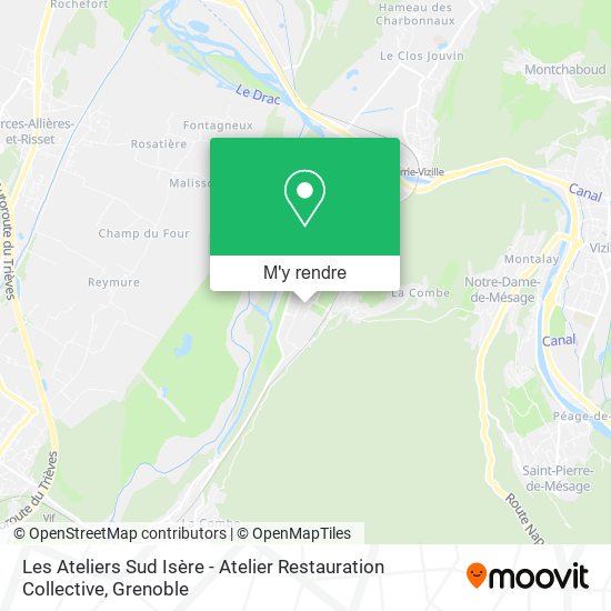 Les Ateliers Sud Isère - Atelier Restauration Collective plan