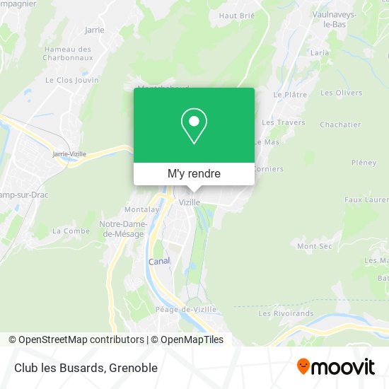 Club les Busards plan
