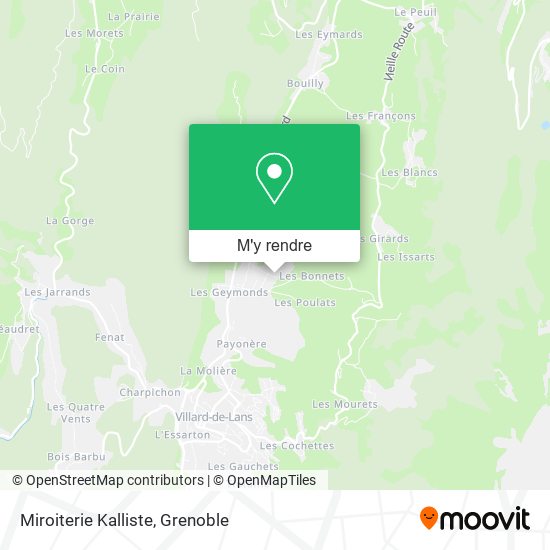Miroiterie Kalliste plan