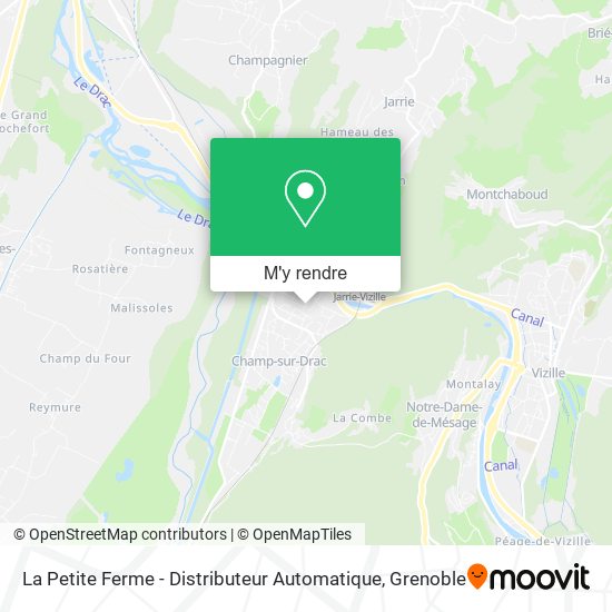 La Petite Ferme - Distributeur Automatique plan