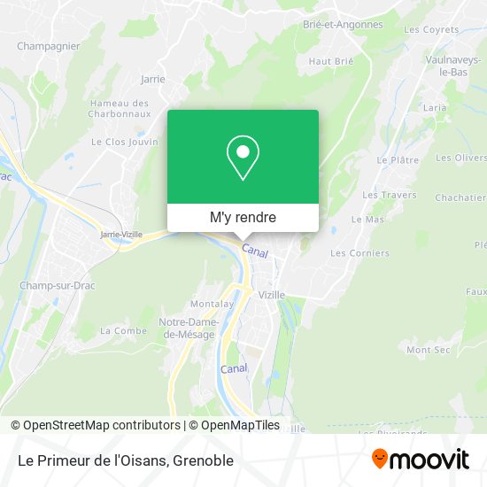 Le Primeur de l'Oisans plan