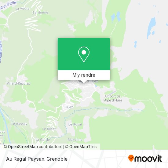 Au Régal Paysan plan