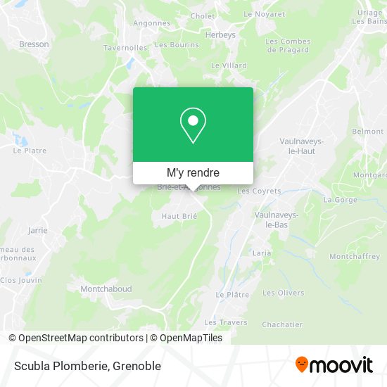 Scubla Plomberie plan