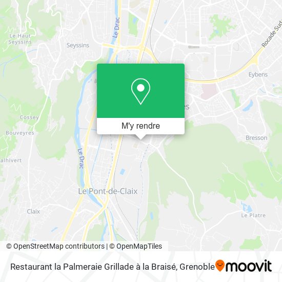 Restaurant la Palmeraie Grillade à la Braisé plan