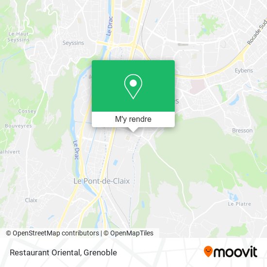 Restaurant Oriental plan
