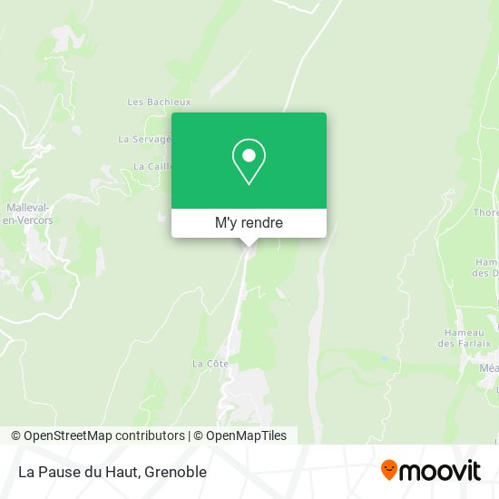La Pause du Haut plan