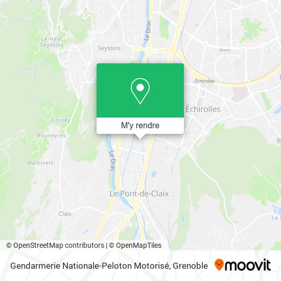 Gendarmerie Nationale-Peloton Motorisé plan