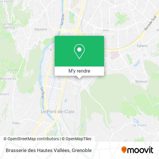 Brasserie des Hautes Vallées plan