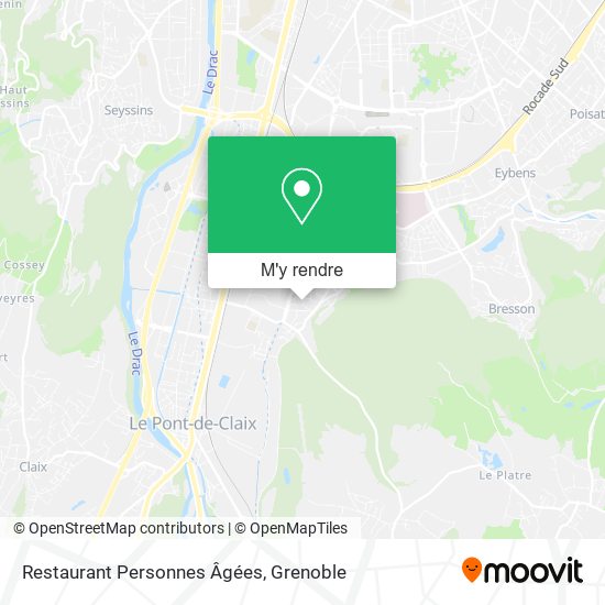 Restaurant Personnes Âgées plan