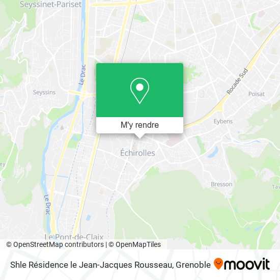 Shle Résidence le Jean-Jacques Rousseau plan