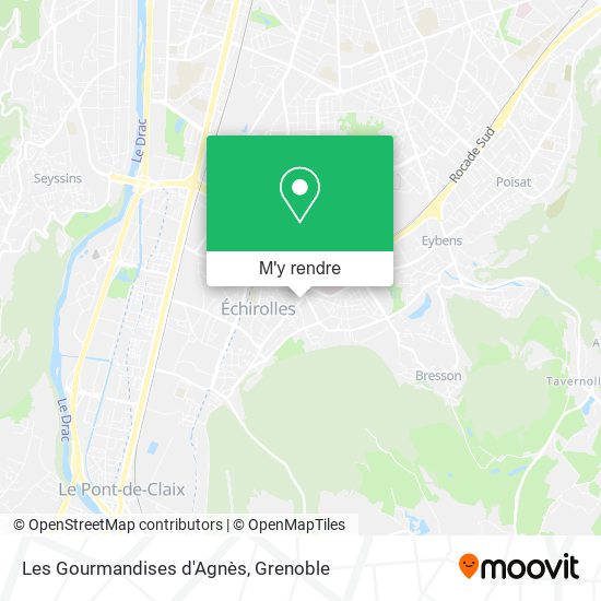 Les Gourmandises d'Agnès plan