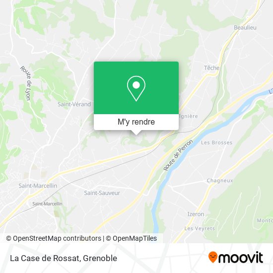La Case de Rossat plan