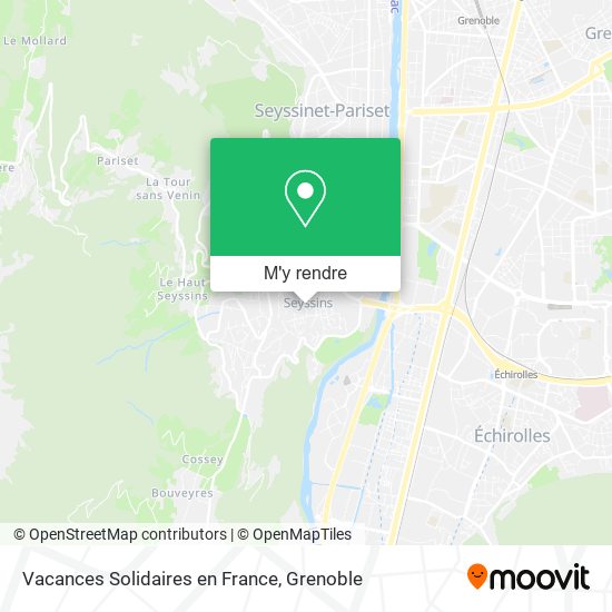 Vacances Solidaires en France plan