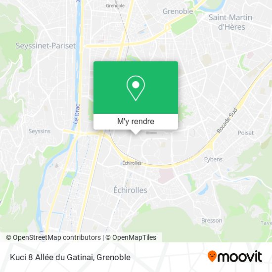 Kuci 8 Allée du Gatinai plan