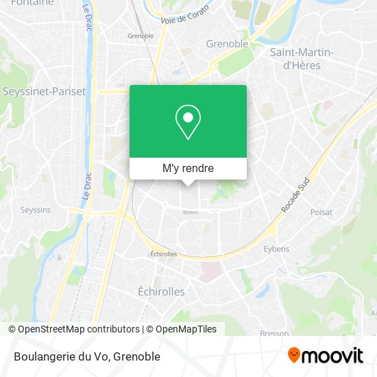 Boulangerie du Vo plan