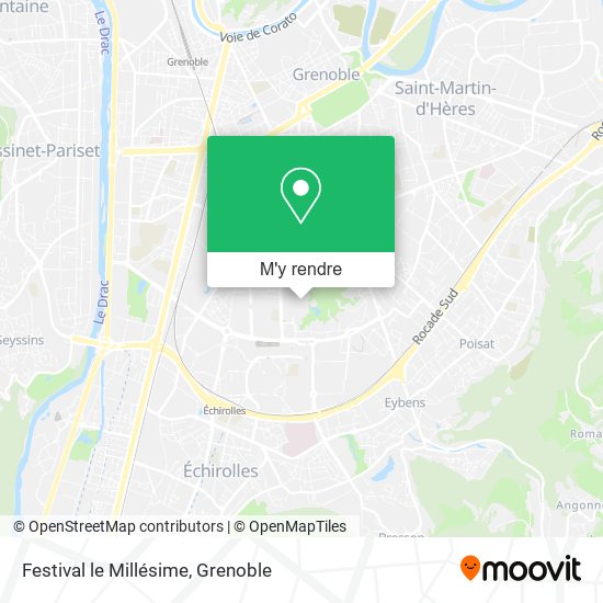 Festival le Millésime plan