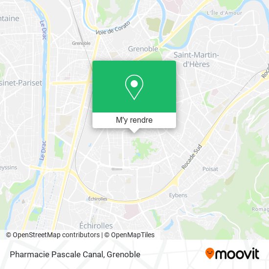 Pharmacie Pascale Canal plan