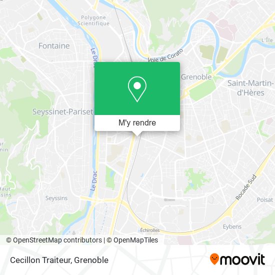 Cecillon Traiteur plan