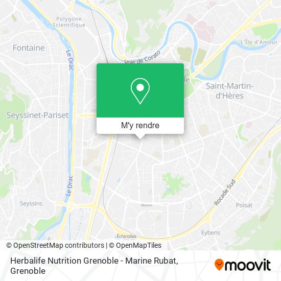 Herbalife Nutrition Grenoble - Marine Rubat plan