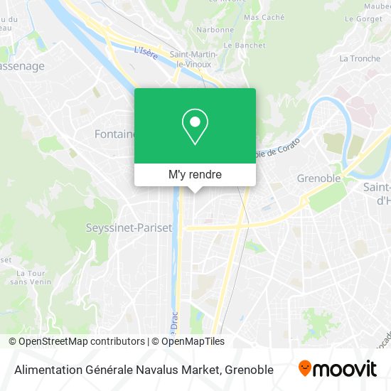 Alimentation Générale Navalus Market plan
