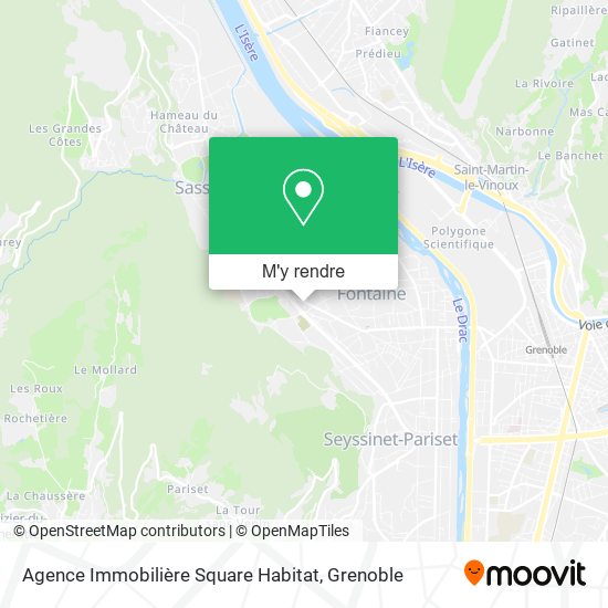 Agence Immobilière Square Habitat plan