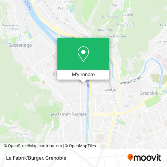 La Fabrik'Burger plan