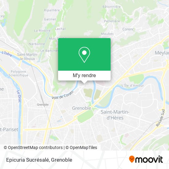 Epicuria Sucrésalé plan