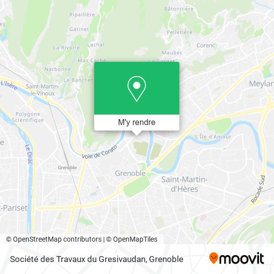 Société des Travaux du Gresivaudan plan