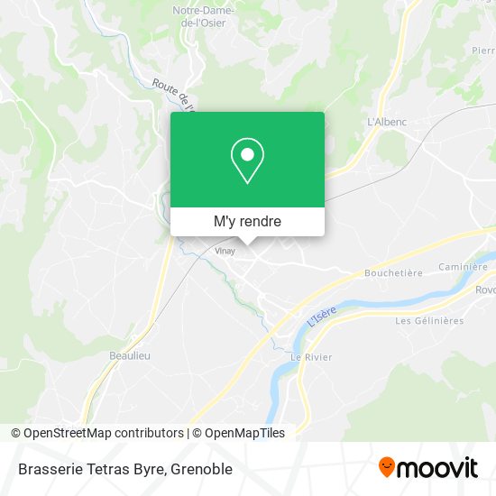 Brasserie Tetras Byre plan