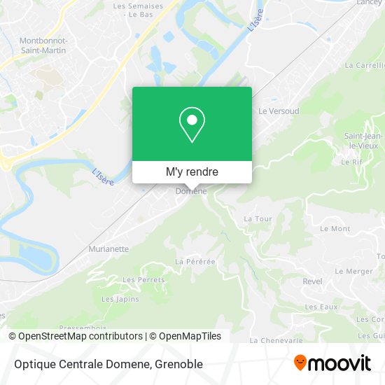 Optique Centrale Domene plan