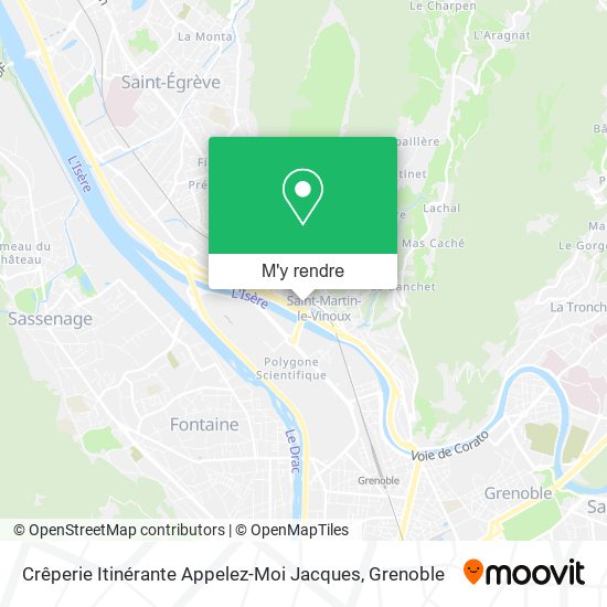 Crêperie Itinérante Appelez-Moi Jacques plan