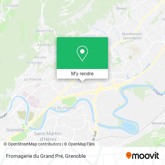 Fromagerie du Grand Pré plan