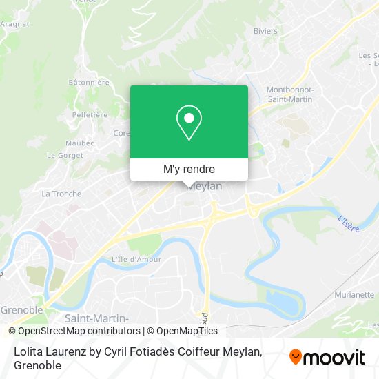 Lolita Laurenz by Cyril Fotiadès Coiffeur Meylan plan