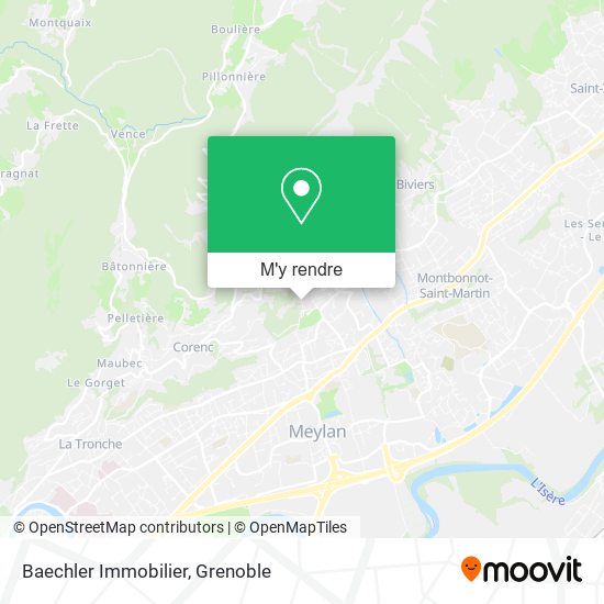 Baechler Immobilier plan