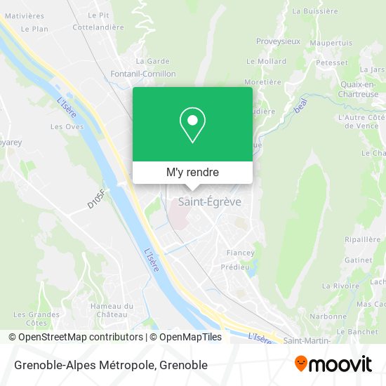 Grenoble-Alpes Métropole plan